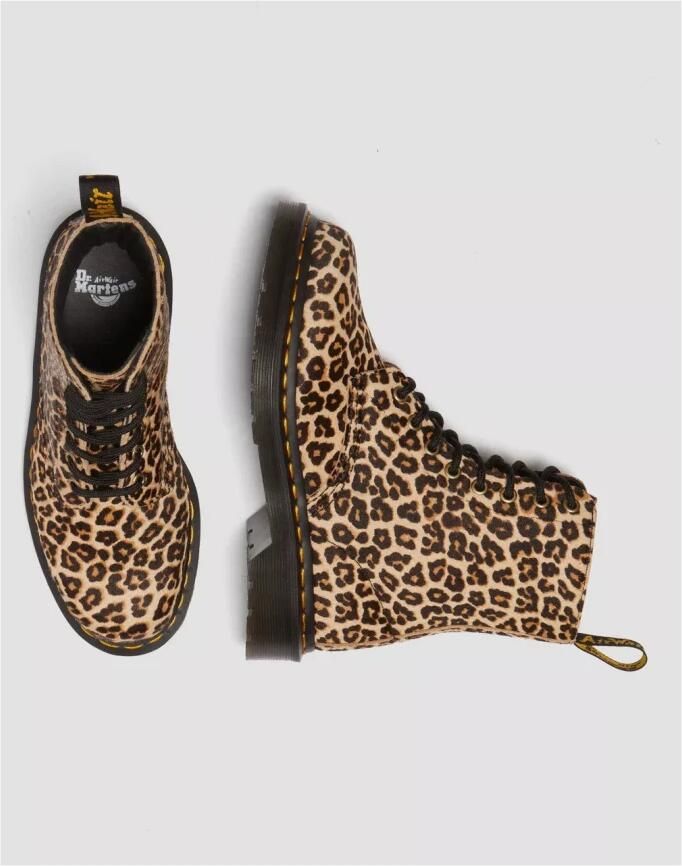 Dr. Martens Klassieke laarzen met luipaardprint - Foto 4