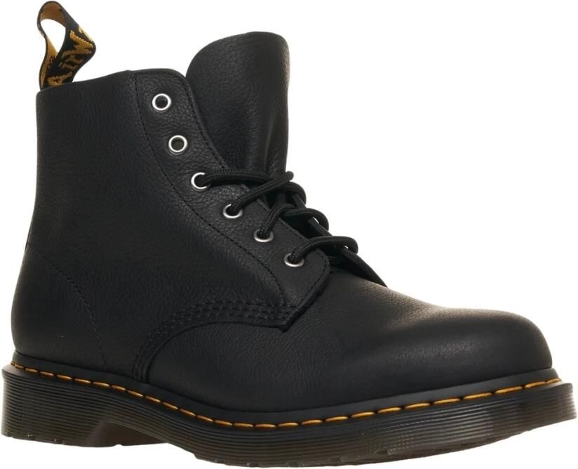 Dr. Martens Klassieke Leren Enkellaarzen in Zwart