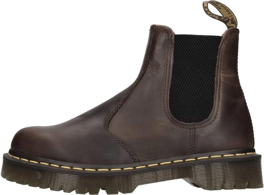 Dr martens Embury Dark Brown Crazy Horse Bruin Leer Chelsea boots Unisex - Foto 16