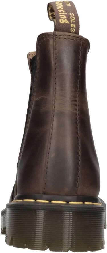 Dr martens Embury Dark Brown Crazy Horse Bruin Leer Chelsea boots Unisex - Foto 18