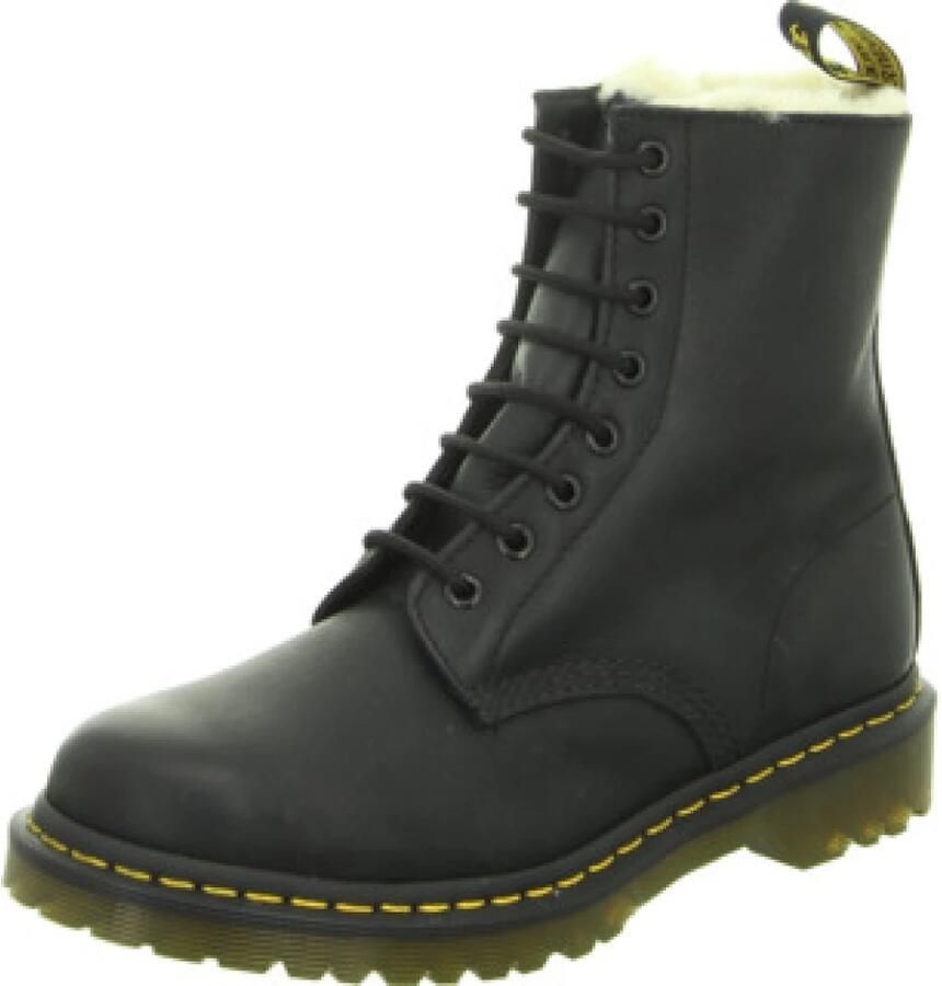 Dr. Martens 1460 SERENA Hoge sneakersVeterbootsDames veterschoenenDames sneakersHalf-hoge schoenen Zwart - Foto 6
