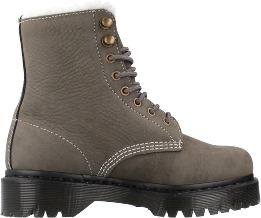 Dr. Martens Dr Martens 1460 Pascal Bex Fl Laarzen Grijs Vrouw - Foto 2