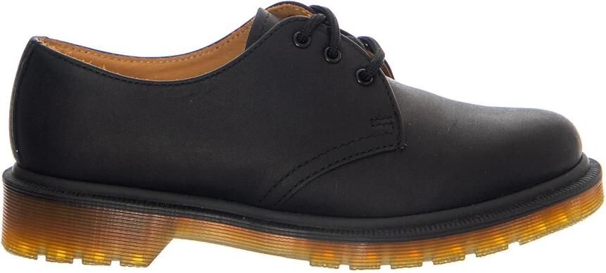 Dr. Martens Veterschoen 'Unisex 1461 Pw Lace-Up Black Noir Greasy Shoes' zwart