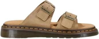 Dr. Martens Leren platte sandalen met bandjes