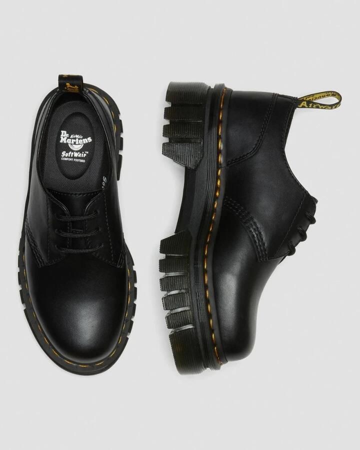 Dr. Martens Audrick 3-Eye Shoe Black Nappa Lux Lifestyle Shoes 27147001 - Foto 2