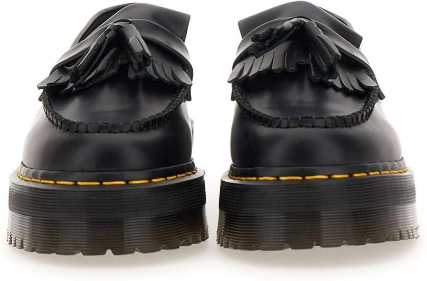 Dr. Martens Stijlvolle Quad Loafers voor Vrouwen Black Dames