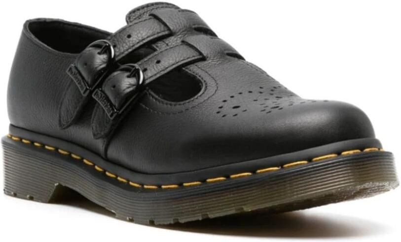 Dr. Martens Mary Jane 25637001 Leather Shoes Wo Black Lace Up Shoes - Foto 2