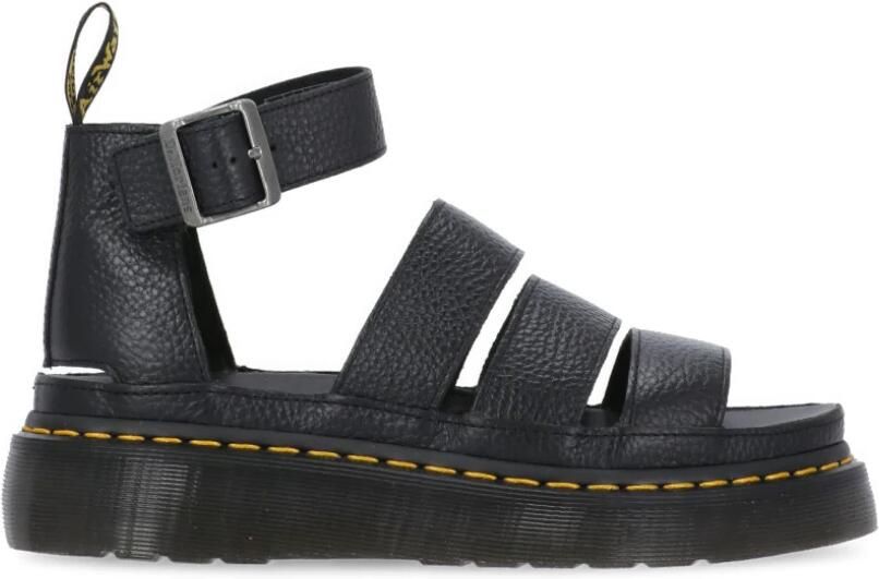 Dr. Martens Zwarte Patent Lamper Gladiator Sandalen Black Dames - Foto 3