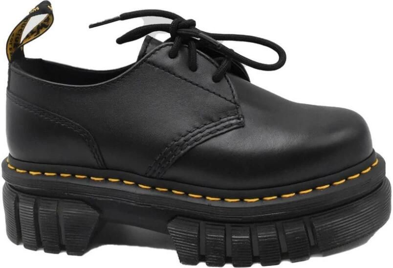 Dr. Martens Platform Leren Veterschoenen