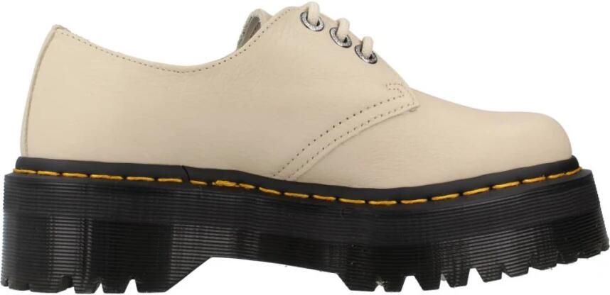 Dr. Martens Veterschoenen Vrouwen 1461 Quad II Beige Dames - Foto 4