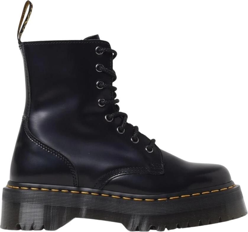 Dr Martens Dr. Martens SINCLAIR BLACK MILLED NAPPA Volwassenen VeterlaarzenHalf hoge schoenen Kleur Zwart - Foto 18