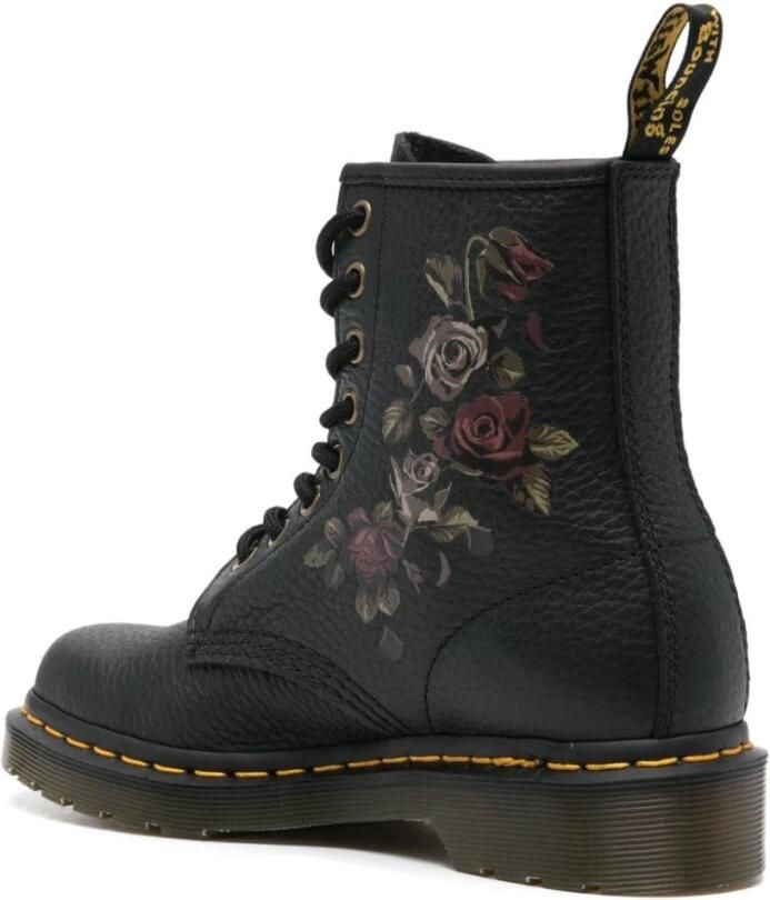 Dr. Martens Vervallen Rozen Klassieke Zwarte Laarzen Black Dames - Foto 3