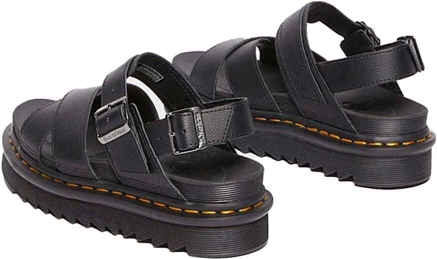 Dr. Martens Voss IIr.marten leren sandalen Black Athena - Foto 4