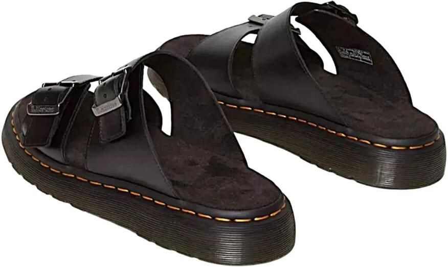Dr. Martens JORGE~II~MUTED~OLIVE~~~~~~~~~~ Heren slippers Zwart - Foto 9
