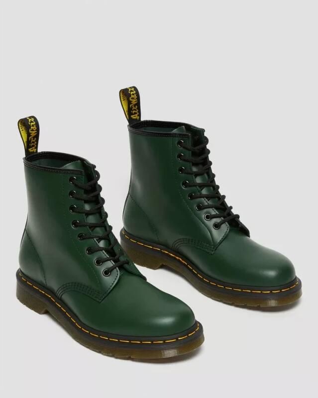 Dr. Martens Originele 1460 Laarzen in Groen Smooth Green Dames - Foto 9