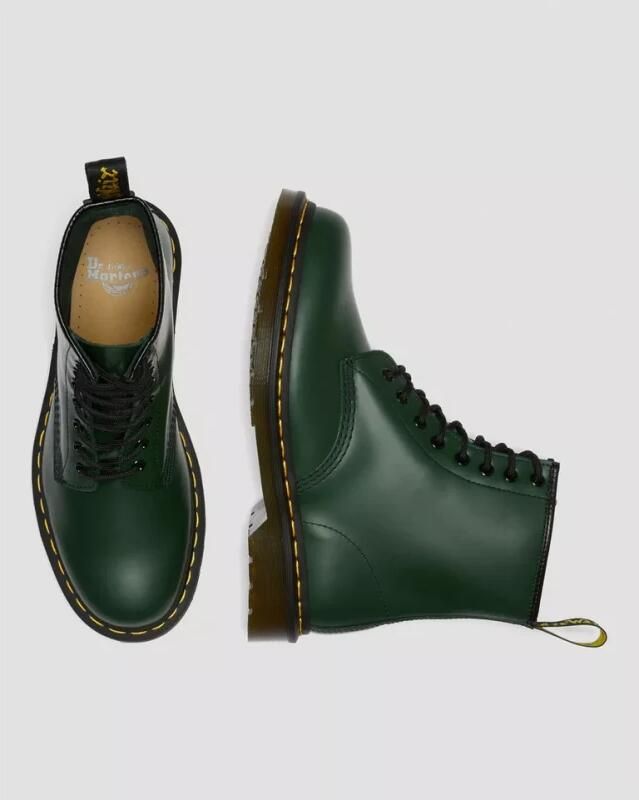 Dr. Martens Originele 1460 Laarzen in Groen Smooth Green Dames - Foto 10
