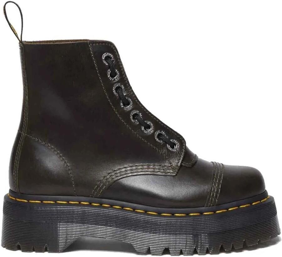 Dr. Martens Sinclair dark taupe orleans Boots in zwart formaten: 37