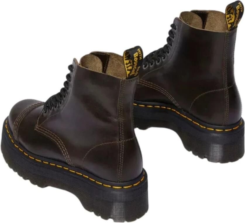 Dr. Martens Sinclair dark taupe orleans Boots in zwart formaten: 37