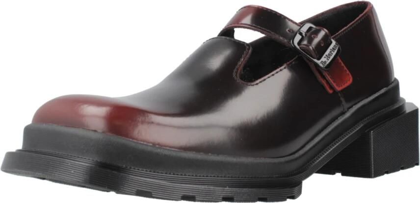 Dr. Martens Instappers 'Maybole' kersrood zwart - Foto 6