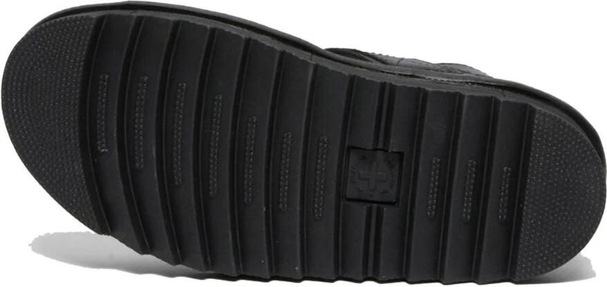 Dr. Martens Zwarte platte schoenen met verstelbare gespen en lichte sleehak Black Dames - Foto 5