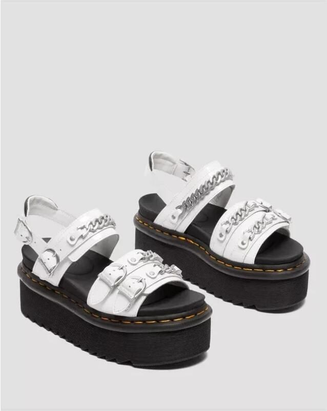 Dr. Martens Dr Martens Voss Ii Quad Chain Sandalen Wit Vrouw - Foto 2