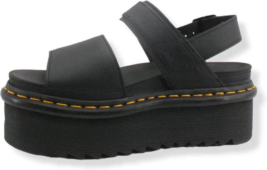 Dr Martens Dr Martens Voss Quad platform sandaal van leer - Foto 5