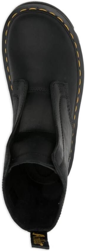 Dr. Martens Laarzen ZebZag Lace Less Laceless Boot Black Wyoming - Foto 6