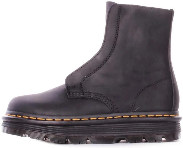 Dr. Martens Laarzen ZebZag Lace Less Laceless Boot Black Wyoming - Foto 5