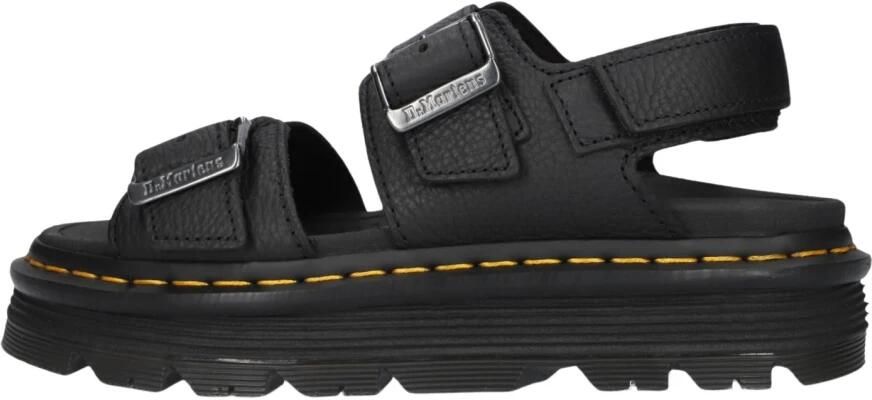 Dr. Martens Dr Martens Zebzag leren sandalen