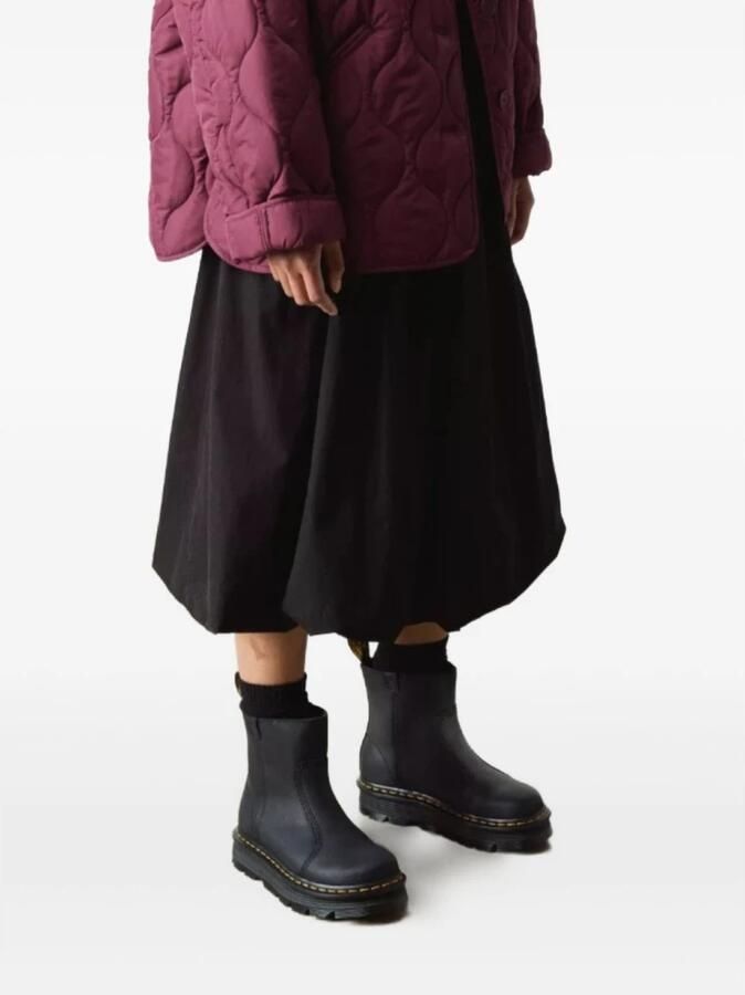 Dr. Martens ZebZag Rigger leren enkelboots Black Wyoming - Foto 6