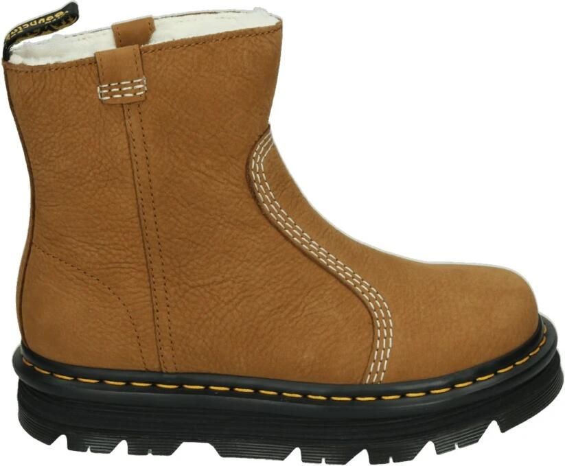 Dr. Martens ZEBZAG RIGGER WL RIGGER BOOT SnowbootsGevoerde laarzenDames laarzen Cognac