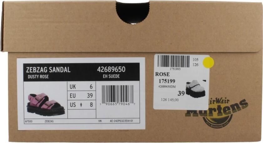 Dr. Martens Zebzag Sandals Dames Roze- Dames Roze - Foto 2