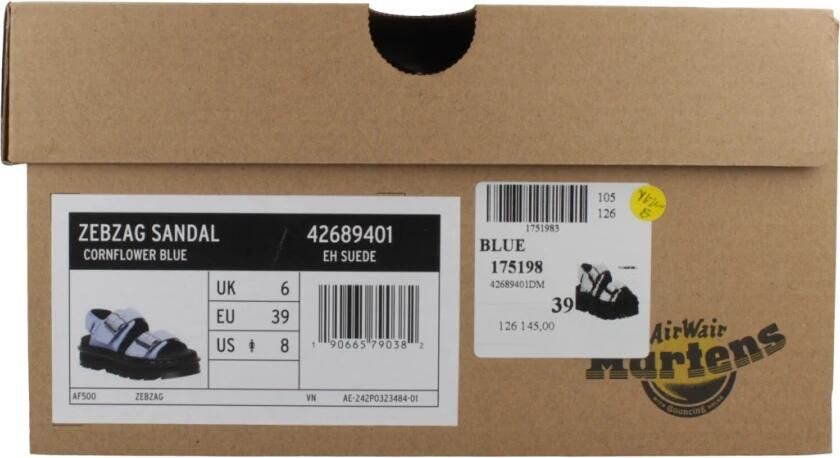 Dr. Martens Dr Martens Blauwe Zebzag Leren Sandalen - Foto 3