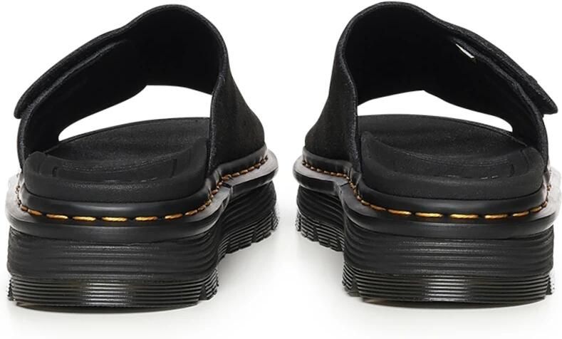 Dr. Martens Zebzag Slide EH Suede Sandalen zwart