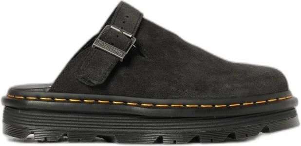 Dr. Martens Zebzag Suede Slingback Platform Mule