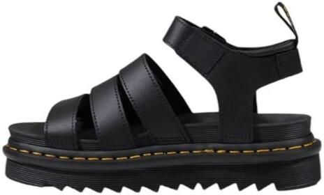 Dr. Martens Blaire leren sandalen Black Athena - Foto 4