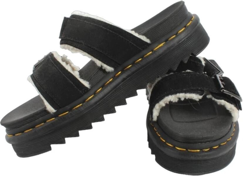 Dr. Martens Zwarte Unisex Slippers Myles Stijl - Foto 2
