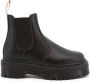 Dr. Martens Beatles V2976 Quad Zwarte Leren Platform Schoenen Black Dames - Thumbnail 3