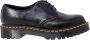 Dr. Martens 1461 Quad Smooth Leather Platform Schoenen Zwart Gepolijst Glad Black Dames - Thumbnail 53