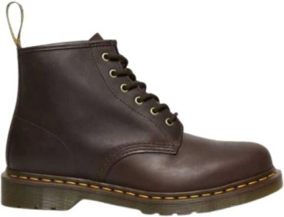 Dr. Martens Klassieke Bruine Leren Veterschoenen Brown Heren