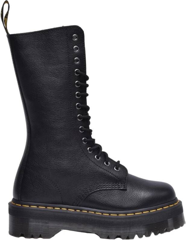 Dr. Martens Enkellaarzen van leer met rits