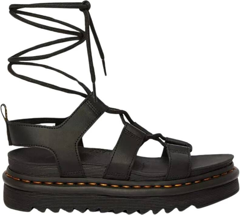 Dr. Martens Flat Sandals Black Dames