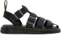 Dr. Martens Zwarte Caged Leren Sandalen Black Dames - Thumbnail 4