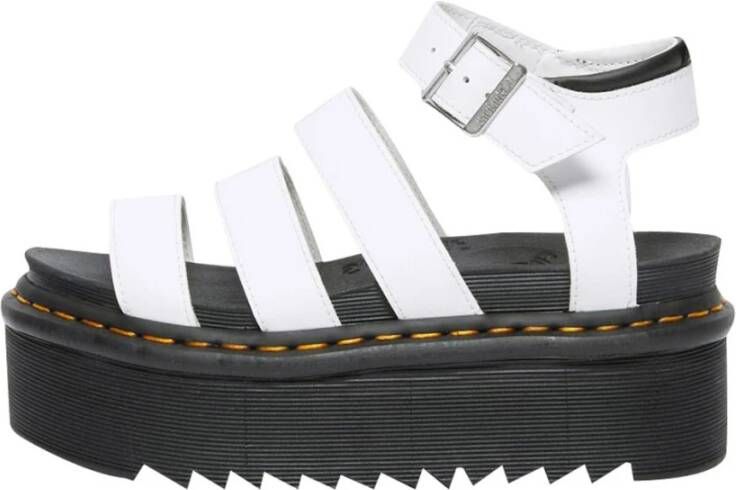 Dr. Martens Flat Sandals Wit Dames
