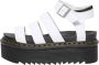 Dr Martens Blaire Softy T Multi Strap Platform Sandals Dr. Martens Wit Dames - Thumbnail 3