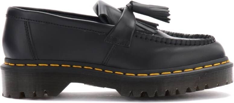 Dr. Martens Geborduurde Mocassin Adrian Bex Smooth Zwart Black Heren