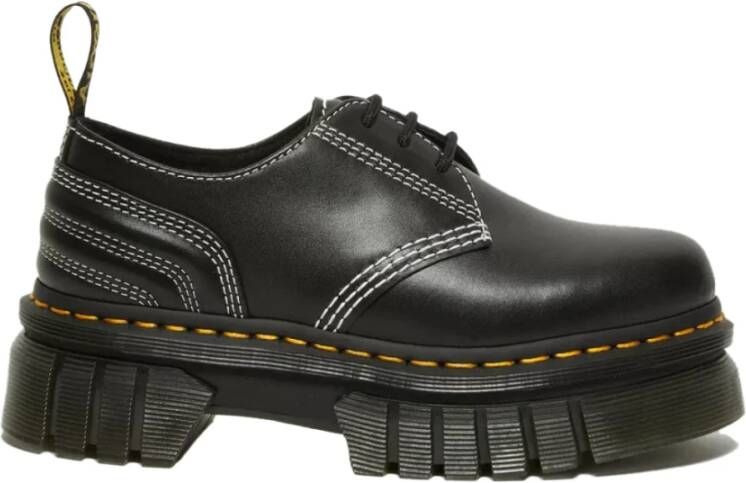 Dr. Martens Gewatteerde platformschoenen Black Dames