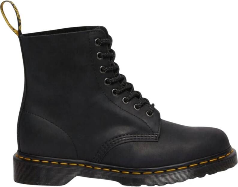 Dr. Martens Gewaxt volnerf leren enkellaarzen