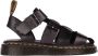 Dr. Martens Brando Leren Sandalen Lente Zomer Collectie Brown Heren - Thumbnail 1