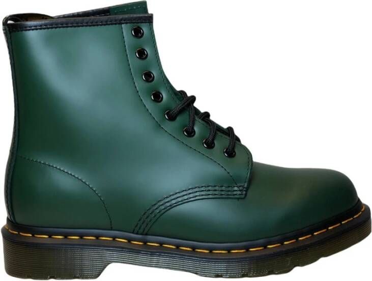 Dr. Martens Originele 1460 Laarzen in Groen Smooth Green